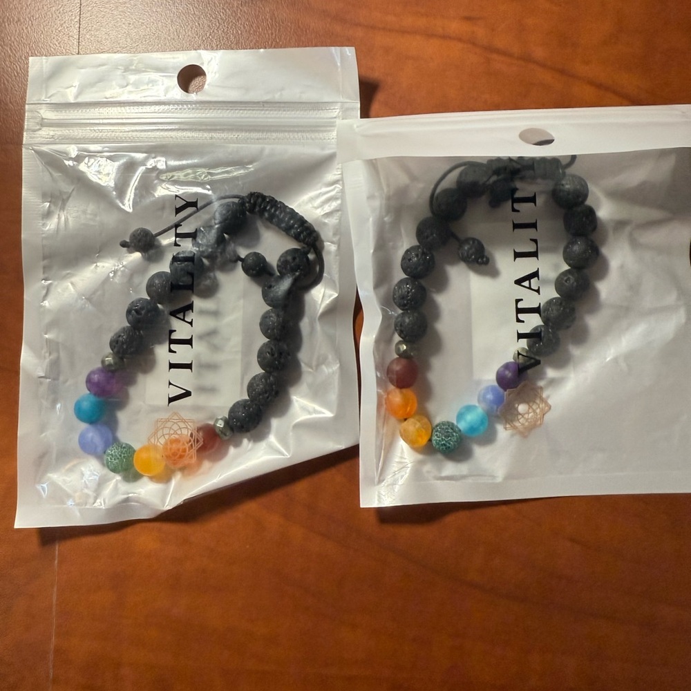 Aromatherapy Chakra Bracelets (2) ☸️📿 - Picture 2 of 4